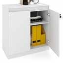 Ver imagem 5 de Armário para Escritório Concord 2 Portas com Chave Branco - Pnr Móveis