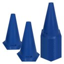 Ver imagem 1 de Cone de Marcação de Plástico - 24cm - Kit com 24 - Azul - Muvin - MTF-30800