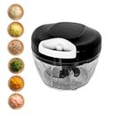 Ver imagem 5 de Mini Processador Alimentos Alho Manual Triturador 500ml