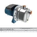 Ver imagem 5 de Bomba D'água Autoaspirante 1/2 Cv Inox Monofásico Ai-2 Dancor