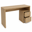 Ver imagem 4 de Mesa para Escritório 1,36m Engrossurada 2 Gavetas ME4130 Amêndoa - Tecno Mobili