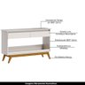 Aparador Decorativo Owen Off White - Gran Belo - 3