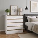 Ver imagem 1 de Cômoda 5 Gavetas Mdf Select Belmax