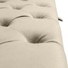 Recamier Baú Calçadeira para Cama Box Queen 150 Cm Dubai Suede Areia - Lh Móveis - 8