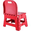 Ver imagem 4 de Cadeira Infantil Plastica Dobravel 220mm Vermelha com Encosto