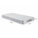 Ver imagem 2 de Colchão Infantil Juvenil D18 Liso 70cm x 12cm Branco
