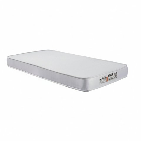 Colchão Infantil Juvenil D18 Liso 70cm x 12cm Branco
