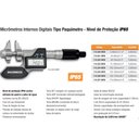 Ver imagem 4 de Micrômetro Interno Digital Tipo Paquímetro - Cap. 75-100 Mm - Graduação de 0,01mm - Ref. 110.323-new