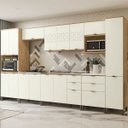 Ver imagem 4 de Balcão de Cozinha para Canto 98 cm Lótus 1 Porta J726 Freijó/Off White - Kappesberg