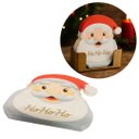 Ver imagem 2 de Guardanapo Decorado Natal Papai Noel Pacote 20 Folhas Duplas 16cm - Magizi