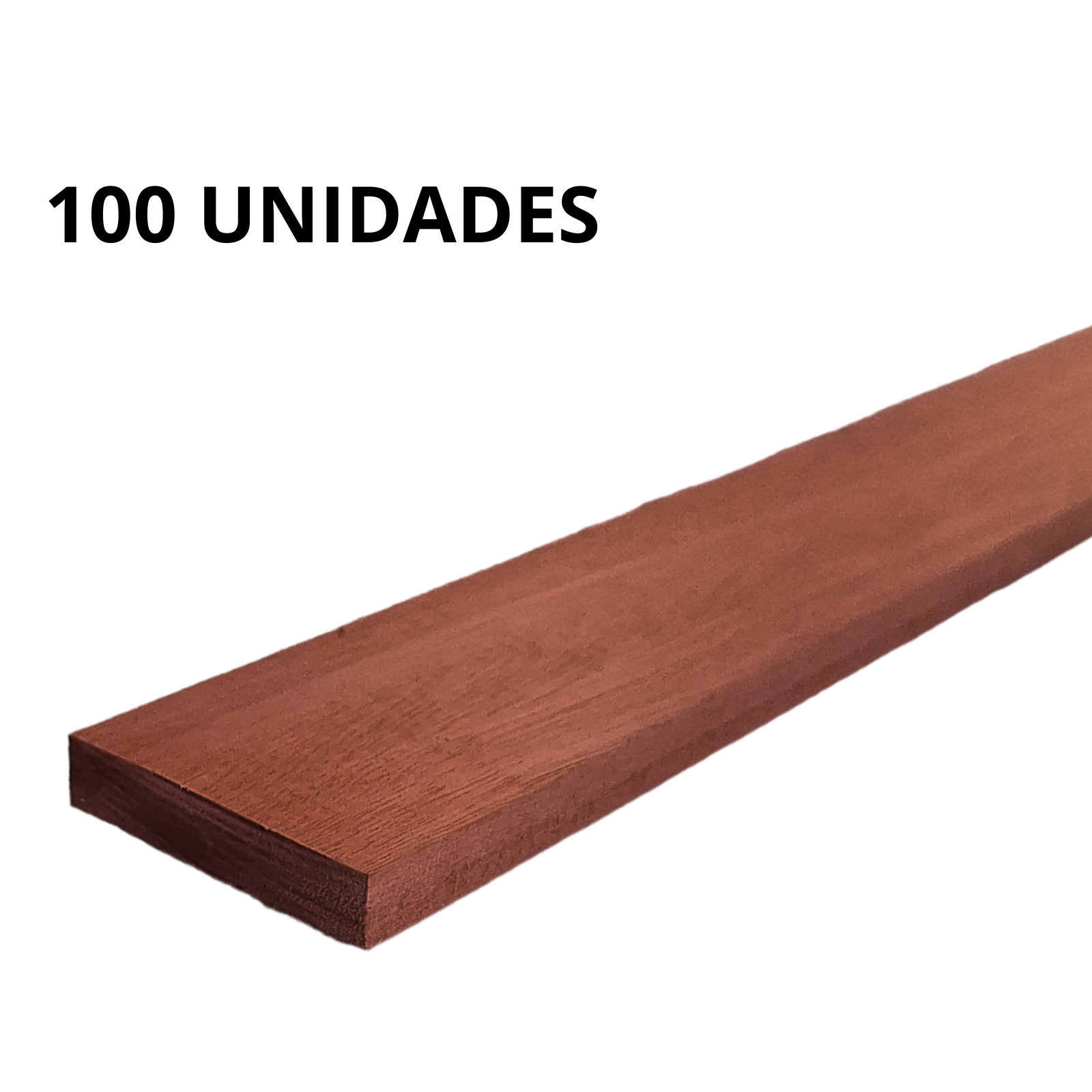 100 Ripas Sarrafos Eucalipto 1x5x50cm Aplainado Artesanato - 2
