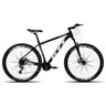 Bicicleta Mtb Aro 29 Gti Roma 21 Marchas e Freios a Disco Cor:preto+cinza;tamanho:17 - 1