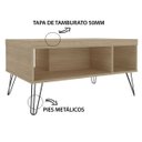Ver imagem 3 de Mesa de Centro Liberty Carvalho - Artely