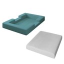 Ver imagem 4 de Cama Montessoriana Berço Infantil 100% Espuma Balaqui Decor Cor:azul