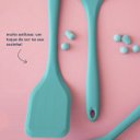 Ver imagem 4 de ESPÁTULA DE SILICONE DUPLO LISA - OIKOS