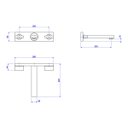Ver imagem 2 de Misturador de Parede para Lavatório Cromado Deca Cod: 1878.c87
