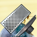 Ver imagem 3 de Ralo 15x30 Alumínio Perfurado Anti Inseto e Cocho Saída Baixa 100mm