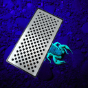 Ver imagem 2 de Ralo 15x30 Alumínio Perfurado Anti Inseto e Cocho Saída Baixa 100mm