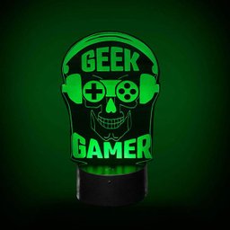 Luminária de Led - Geek Gamer - 1