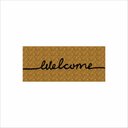 Ver imagem 2 de TAPETE WELCOME 70X30CM MEDIDA PORTA OURO