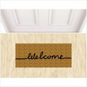 Ver imagem 1 de TAPETE WELCOME 70X30CM MEDIDA PORTA OURO