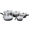 Conjunto de Panelas 5 Peças Cinza Antiaderente Induçao Hercules PA5000-5P - 2