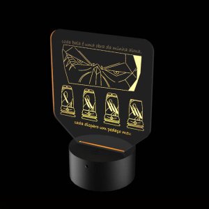 Luminária de Led - Jhin League Of Legends