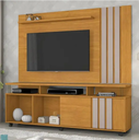 Ver imagem 1 de Rack e Painel Atraente Tv 70" Jcm Movelaria - Cinamomo/off