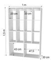 Ver imagem 2 de Armário Organizador Noah 100% Mdf