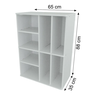 3 Organizadores para Brinquedos 100% Mdf - 2
