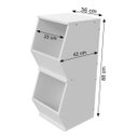 Ver imagem 3 de 3 Organizadores para Brinquedos 100% Mdf