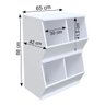 3 Organizadores para Brinquedos 100% Mdf - 4