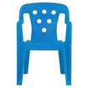 Ver imagem 2 de Cadeira Plástica Tipo Poltrona Kids Azul 15151554 Mor