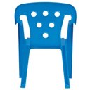 Ver imagem 4 de Cadeira Plástica Tipo Poltrona Kids Azul 15151554 Mor