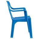 Ver imagem 3 de Cadeira Plástica Tipo Poltrona Kids Azul 15151554 Mor