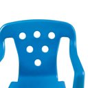 Ver imagem 5 de Cadeira Plástica Tipo Poltrona Kids Azul 15151554 Mor