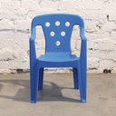 Ver imagem 6 de Cadeira Plástica Tipo Poltrona Kids Azul 15151554 Mor
