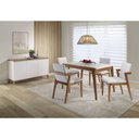 Ver imagem 4 de Kit com 2 Cadeiras de Jantar Liana com Braço - 2255 Mmj-as As-castanho Claro As-506