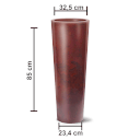Ver imagem 3 de Vaso Classic Cone 85 Nutriplan Rubi