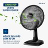 Ventilador Mesa 30cm Mondial Preto 220v Vsp-30-b - 5