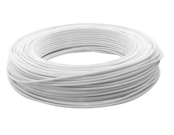 Fio Elétrico Cabo Flexível 1,5mm Rolo com 100 Metros Branco - 1