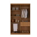 Ver imagem 3 de Guarda Roupa Solteiro Heros 4 Portas com Pés Moderna