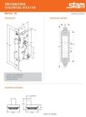Ver imagem 3 de Fechadura Stam 803/04 Externo Colonial
