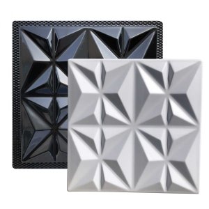 Forma Gesso/Cimento 3D ABS - Cullinans Moderno 40x40