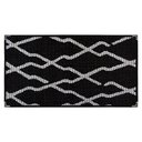 Ver imagem 2 de Tapete Sisal Sala Quarto 2,00x2,50 Preto/ Cinza S-585