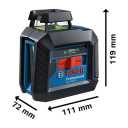 Nível Laser Verde Profissional Alcance 10m Gll 2-20g Bosch 01 Unidade - 3