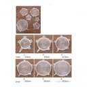 Ver imagem 3 de Tampas Silicone Universal 6 Tamanhos P/ Potes de Alimentos