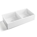 Ver imagem 2 de Cuba Dupla Cozinha Farm Sink 87 cm Estilo Fazenda Avental