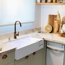 Ver imagem 3 de Cuba Dupla Cozinha Farm Sink 77 cm Estilo Fazenda Avental