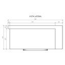 Ver imagem 5 de Cuba Cozinha Farm Sink 65 Cm Estilo Fazenda Avental